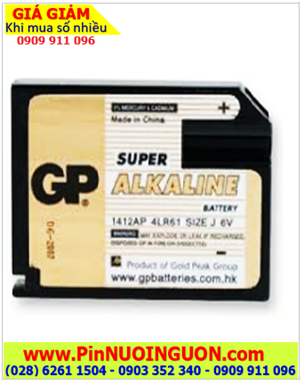 Pin 4.5v GP Supercell 3LR12 / Nhận Thay ruột mới Pin GP Supercell 3LR12 Alkaline 4.5v 